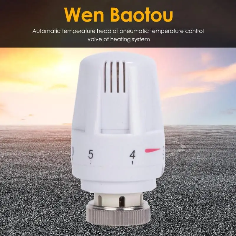 ABS Valve Caps Thermostatic Radiator Pneumatic Temperature Control Valve Floor Heating System Automatic Remote Controller
ABS Valve Caps Thermostatic Radiator Pneumatic Temperature Control Valve Floor Heating System Automatic Remote Controller