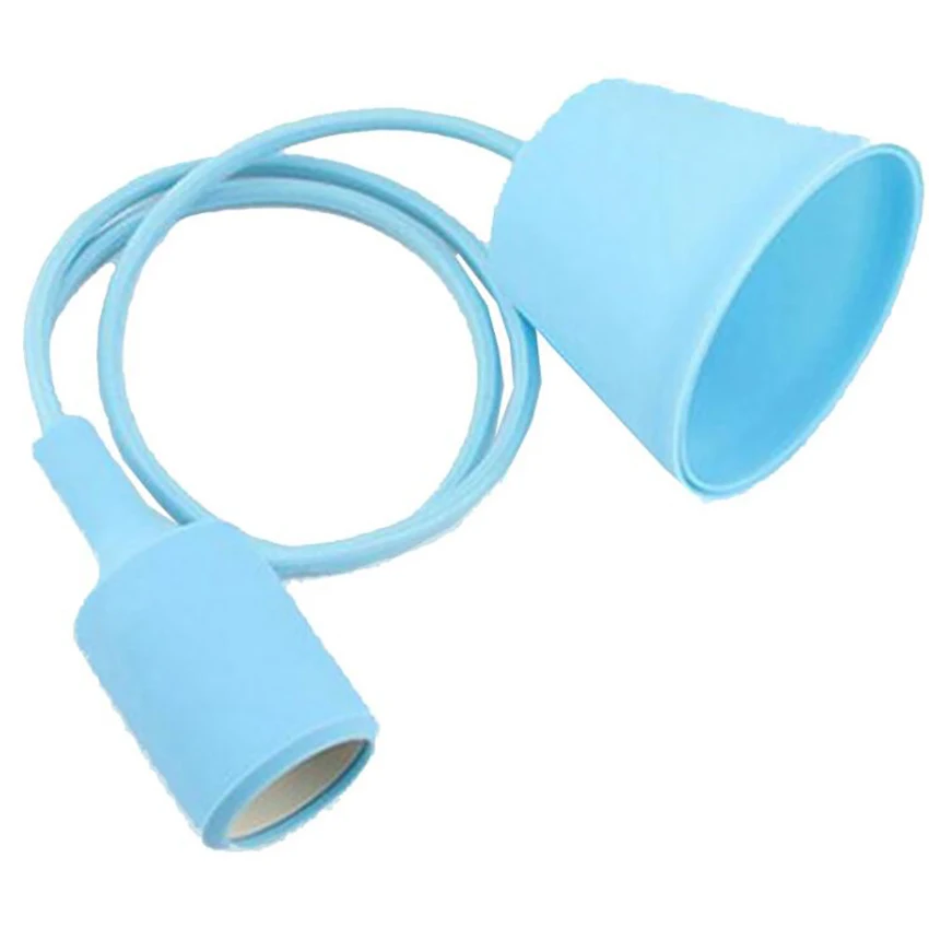 Silicone Pendant Light Cord One-Light E27 Lamp Socket, Adjustable Colorful Light Cord Mini Ceiling Pendant Light Fixture
Silicone Pendant Light Cord One-Light E27 Lamp Socket, Adjustable Colorful Light Cord Mini Ceiling Pendant Light Fixture