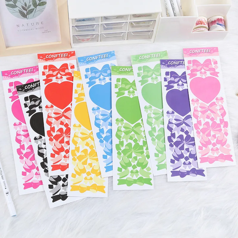 Ins Big Love Coloured Ribbon Decorative Sticker Waterproof Hand Account Mobile Phone Laptop Creative DIY Cute Stationery
Ins Big Love Coloured Ribbon Decorative Sticker Waterproof Hand Account Mobile Phone Laptop Creative DIY Cute Stationery