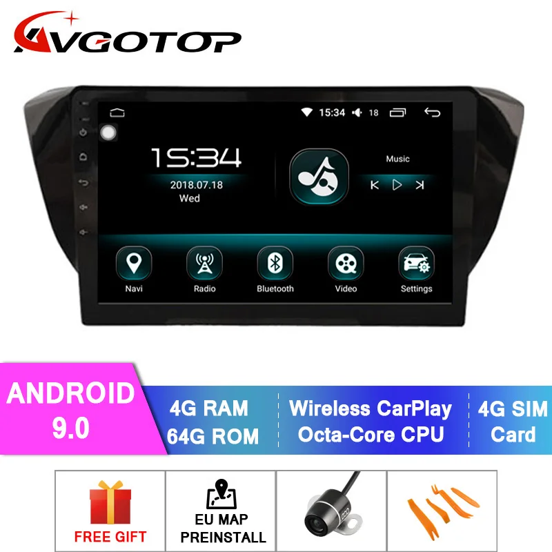 AVGOTOP ANDROID 9.0 Radio Car FOR SKODA 2016 SUPERB DDR3 4GB 64GB ROM 3 Channel Normail USB Port
AVGOTOP ANDROID 9.0 Radio Car FOR SKODA 2016 SUPERB DDR3 4GB 64GB ROM 3 Channel Normail USB Port