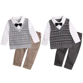 2020 Children's Clothing 2 Tops + Pants Suit Boy's Suit Bow Tie Gentleman Set
2020 Children's Clothing 2 Tops + Pants Suit Boy's Suit Bow Tie Gentleman Set