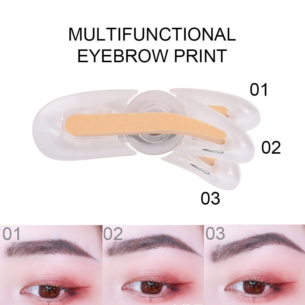 Adjustable Eyebrow Stamp Kit Reusable Three Type Brow Stencils quick Perfect create Arch Eyebrows Makeup Tools
Adjustable Eyebrow Stamp Kit Reusable Three Type Brow Stencils quick Perfect create Arch Eyebrows Makeup Tools