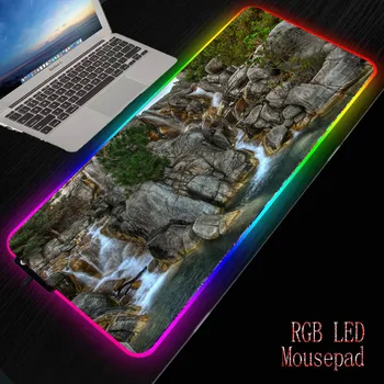 MRGBEST Waterfall Rocks River RGB LED XXL Mouse Pad USB Wired Lighting Gaming Mousepad Keyboard Colorful Luminous for Play Mat
MRGBEST Waterfall Rocks River RGB LED XXL Mouse Pad USB Wired Lighting Gaming Mousepad Keyboard Colorful Luminous for Play Mat