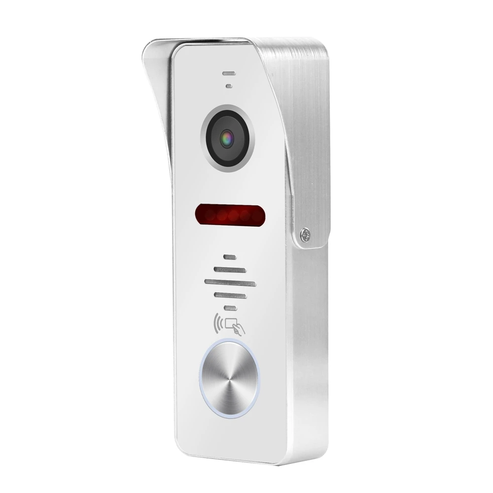 Wired Call Panel Doorbell for Video Intercom RFID IC Card Unlock 130 Degree 1080P Aluminium Alloy Infrared Night Vision
Wired Call Panel Doorbell for Video Intercom RFID IC Card Unlock 130 Degree 1080P Aluminium Alloy Infrared Night Vision
