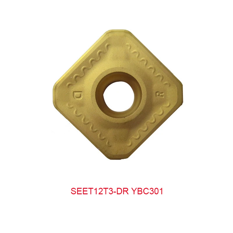 Original SEET 12T3-DR SEET12T3-DR YBC301 YBC302 YBC401 CNC Milling Cutter Carbide Insert Lathe Tools Round Turning
Original SEET 12T3-DR SEET12T3-DR YBC301 YBC302 YBC401 CNC Milling Cutter Carbide Insert Lathe Tools Round Turning