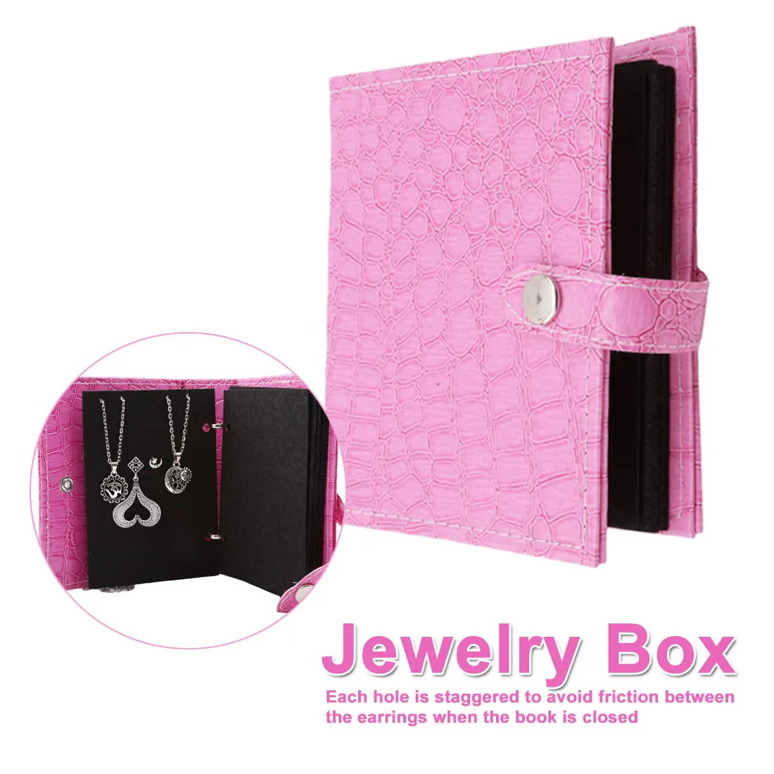 Pu Leather Stud Earrings Collection Book Pattern Portable Jewelry Display Creative Jewelry Organizer Storage Box Holder
Pu Leather Stud Earrings Collection Book Pattern Portable Jewelry Display Creative Jewelry Organizer Storage Box Holder