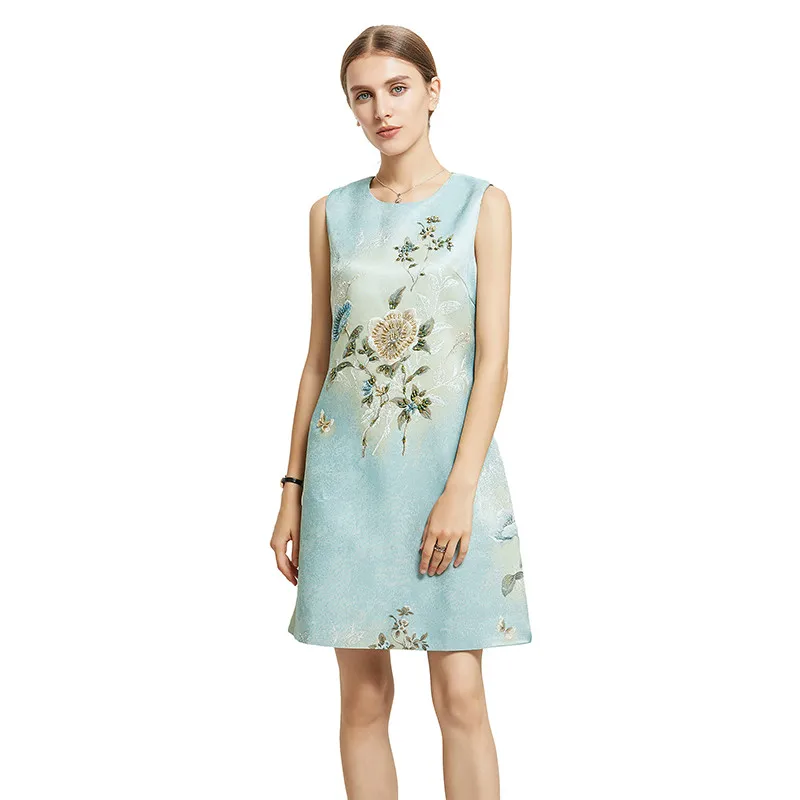 2022 Fall Dress Fashion Sleeveless Flower Luxurious Diamonds Above Knee Tank Elegant Dress Women Vestidos summer dress
2022 Fall Dress Fashion Sleeveless Flower Luxurious Diamonds Above Knee Tank Elegant Dress Women Vestidos summer dress