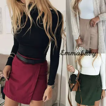 Korean Style Irregular Harakuju Skirts Career Women 2020 Spring High Waist A-line Mini Split Skirt Office Lady Chic Streetwear
Korean Style Irregular Harakuju Skirts Career Women 2020 Spring High Waist A-line Mini Split Skirt Office Lady Chic Streetwear