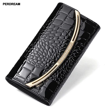 Korean Women's Wallet Women's Long Leather Tri-fold Large Capacity Cowhide Wallet
Korean Women's Wallet Women's Long Leather Tri-fold Large Capacity Cowhide Wallet