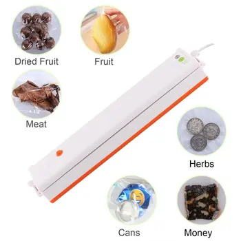 Food Vacuum Sealer Vacuum Packing Machine Bag Machine Sealing Keep Fresh Film Sealer Slip China Vacuum for Home Packer 220V 110W
Food Vacuum Sealer Vacuum Packing Machine Bag Machine Sealing Keep Fresh Film Sealer Slip China Vacuum for Home Packer 220V 110W