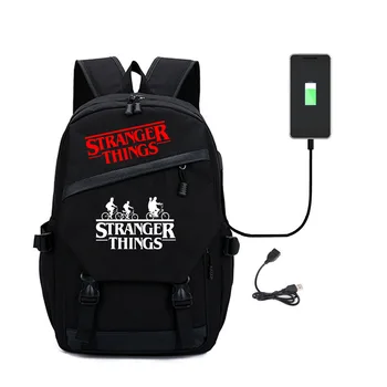 Stranger Things Canvas Bags Backpack USB Charge Student Backpack School Bag Teenager Backpack Strange Things Bags Men Women
Stranger Things Canvas Bags Backpack USB Charge Student Backpack School Bag Teenager Backpack Strange Things Bags Men Women