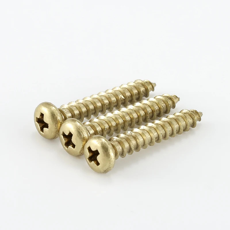 Copper round head cross self tapping screw all copper antique wood screw furniture pure copper flat head copper screw m3m3.5m4m5
Copper round head cross self tapping screw all copper antique wood screw furniture pure copper flat head copper screw m3m3.5m4m5