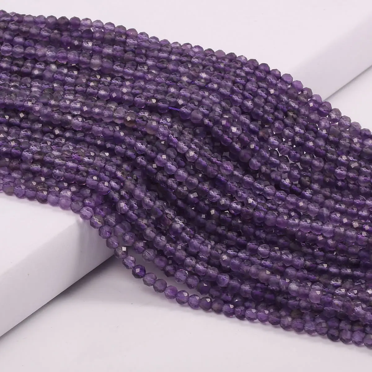 Small Beads Natural Amethysts Beads 2 3 4mm Faceted Loose Beads For Jewelry Making DIY Bracelet Necklace Accessories 38cm
Small Beads Natural Amethysts Beads 2 3 4mm Faceted Loose Beads For Jewelry Making DIY Bracelet Necklace Accessories 38cm
