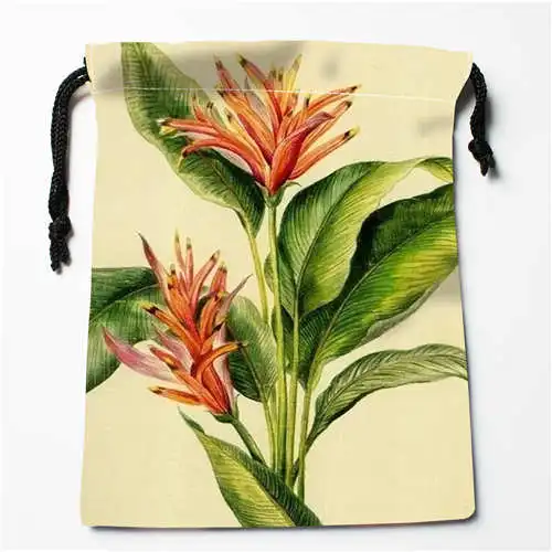 Custom Printing Beautiful Flower Drawstring Shopping Bags Travel Storage Pouch Swim Hiking Toy Bag Unisex Multi Size18-12-05-54 | Багаж и