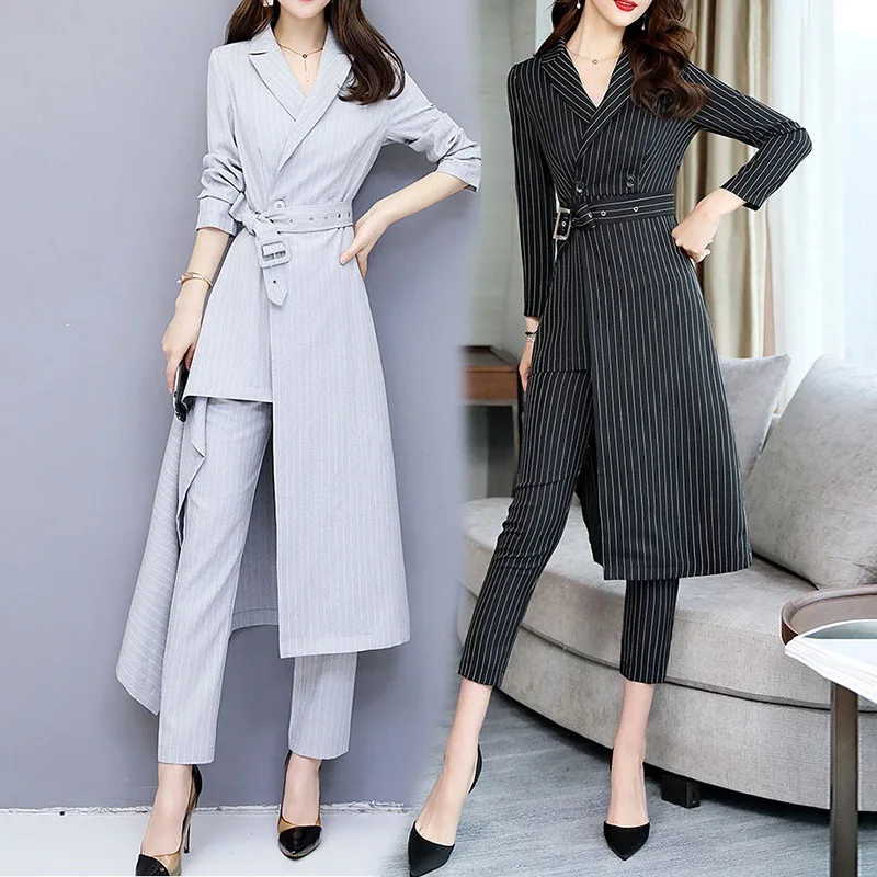 2020 Spring And Autumn WOMEN'S Suit-Style Elegant Western Style Goddess-Style Business Suit Early Autumn Korean-style Autumn Two
2020 Spring And Autumn WOMEN'S Suit-Style Elegant Western Style Goddess-Style Business Suit Early Autumn Korean-style Autumn Two