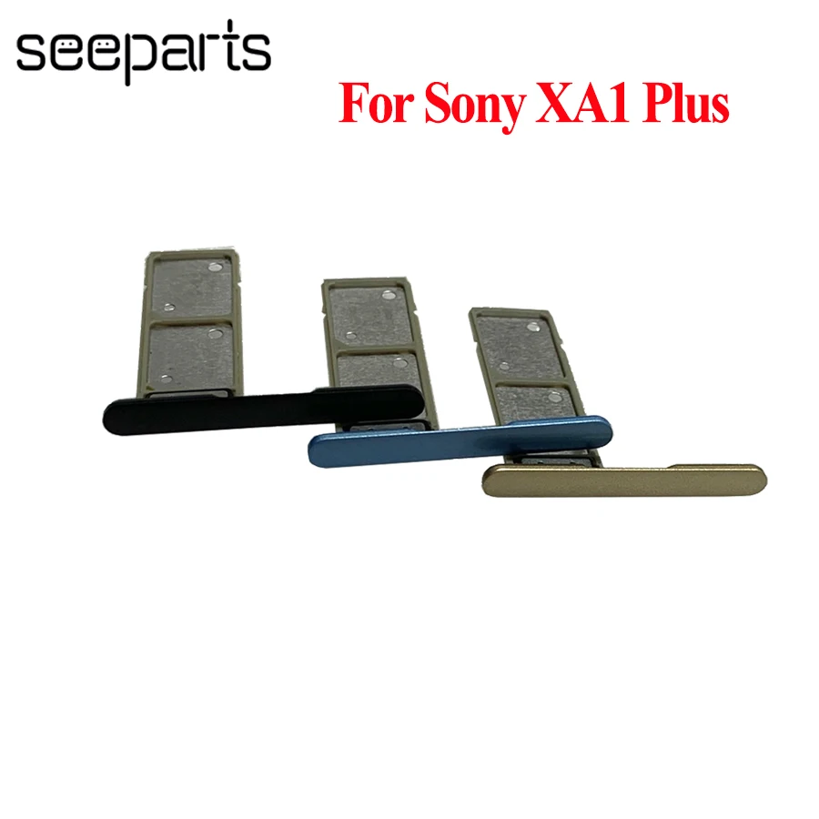 Sim Tray Holder For Sony Xperia XA1 Plus Card Tray Slot Holder Adapter Socket Repair Parts For Sony XA1 Plus Sim Tray Card
Sim Tray Holder For Sony Xperia XA1 Plus Card Tray Slot Holder Adapter Socket Repair Parts For Sony XA1 Plus Sim Tray Card