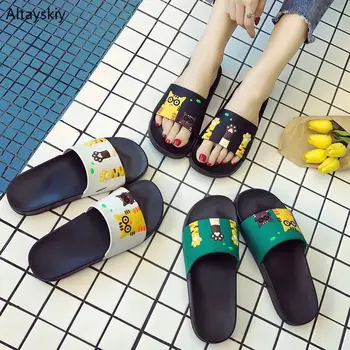 Summer Slippers Women Cute Cartoon Elegant Flip Flops Beach Womens Leisure Outdoor Slides Ladies Simple Bathroom Non-slip 2020
Summer Slippers Women Cute Cartoon Elegant Flip Flops Beach Womens Leisure Outdoor Slides Ladies Simple Bathroom Non-slip 2020