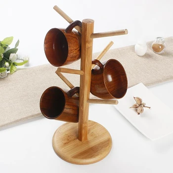 6 Hooks Tree Shape Wood Coffee Tea Cup Storage Holder Stand Home Kitchen Mug Hanging Display Rack Drinkware Shelf
6 Hooks Tree Shape Wood Coffee Tea Cup Storage Holder Stand Home Kitchen Mug Hanging Display Rack Drinkware Shelf