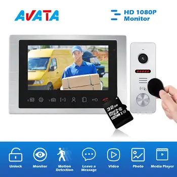 Video Intercom for Apartment Home Villa Building Security System 10 Inch 1080P Sensor Button Monitor IP65 Rainproof Doorbell
Video Intercom for Apartment Home Villa Building Security System 10 Inch 1080P Sensor Button Monitor IP65 Rainproof Doorbell