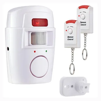 Wireless PIR Motion Sensor Detector Alarm With 2 Remote Controls Door Window For Home Shed Garage Carvan Alarm Security System
Wireless PIR Motion Sensor Detector Alarm With 2 Remote Controls Door Window For Home Shed Garage Carvan Alarm Security System