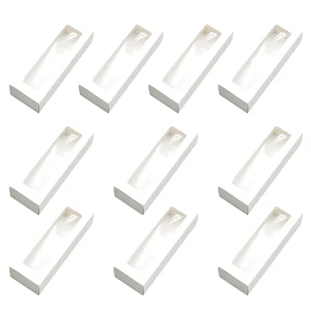 10pcs Macaron PVC Boxes with Clear Window Paper Packaging Box Cookie Containers for Home Dessert Shop (White Paper, Small)
10pcs Macaron PVC Boxes with Clear Window Paper Packaging Box Cookie Containers for Home Dessert Shop (White Paper, Small)