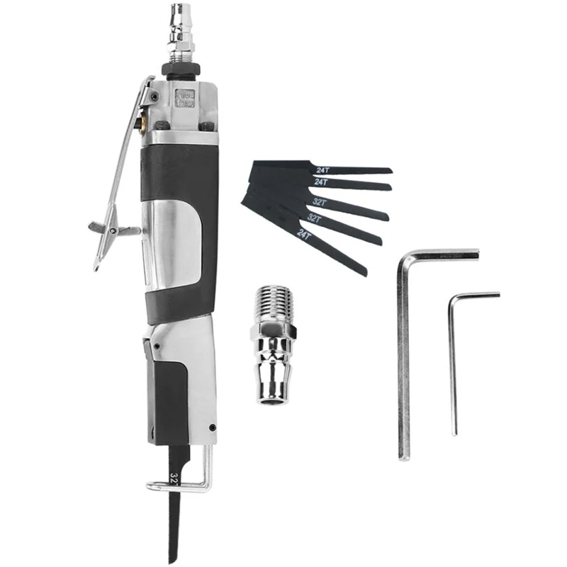 Industrial Alloy Air Body Saber Pneumatic File Reciprocating Saws Cutting Tool 1/4 Pneumatic Reciprocating Saws
Industrial Alloy Air Body Saber Pneumatic File Reciprocating Saws Cutting Tool 1/4 Pneumatic Reciprocating Saws