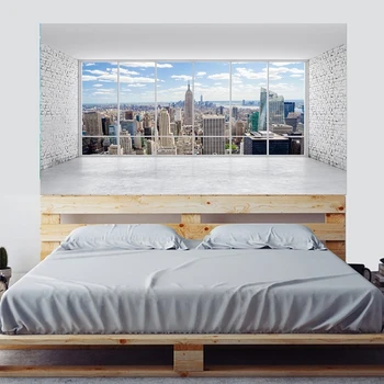 Window Building 3D Headboard Wall Decal Vinyl Bedside Sticker Removable Mural
Window Building 3D Headboard Wall Decal Vinyl Bedside Sticker Removable Mural