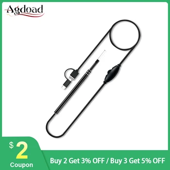 Ear Cleaning Endoscope 0.3MP USB HD Visual Ear Spoon 5.5mm Mini Camera Otoscope Borescope Tool Health Care 
Ear Cleaning Endoscope 0.3MP USB HD Visual Ear Spoon 5.5mm Mini Camera Otoscope Borescope Tool Health Care