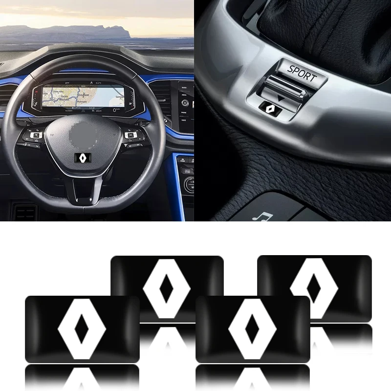 10 pcs Car Styling Small Decorative Badges Bucket Steering Wheel For Renault Megane 2 3 Duster Logan Clio Laguna 2 Captur 
10 pcs Car Styling Small Decorative Badges Bucket Steering Wheel For Renault Megane 2 3 Duster Logan Clio Laguna 2 Captur
