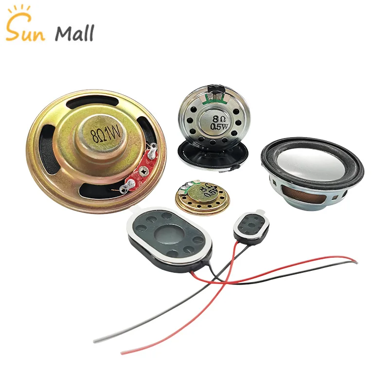 1PC Small horn speaker 0.25W 0.5W 1W 2W 3W 5W 4 Ω 8 Ω DIY speaker audio accessories
1PC Small horn speaker 0.25W 0.5W 1W 2W 3W 5W 4 Ω 8 Ω DIY speaker audio accessories