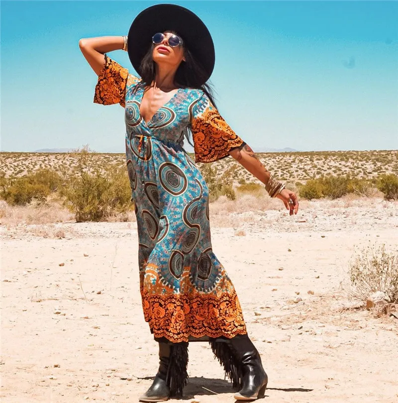 Ethnic Style Print Beach Dress Woman Sexy Deep V-Neck Tunic Cover Up Bikinis Top 2020 New Short Sleeve Cotton Bathing Suit Femme
Ethnic Style Print Beach Dress Woman Sexy Deep V-Neck Tunic Cover Up Bikinis Top 2020 New Short Sleeve Cotton Bathing Suit Femme