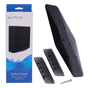 For PS4 Slim / Pro Black Vertical Bracket Stand for Console and Video Game Control with Cooling Pad Dock Base Plastic Holder
For PS4 Slim / Pro Black Vertical Bracket Stand for Console and Video Game Control with Cooling Pad Dock Base Plastic Holder