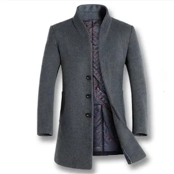 2019 Men Winter Autumn Thick Woolen Jackets Coats Hombre Male Casual Fashion Slim Fit Business Casual Jackets Men 
2019 Men Winter Autumn Thick Woolen Jackets Coats Hombre Male Casual Fashion Slim Fit Business Casual Jackets Men