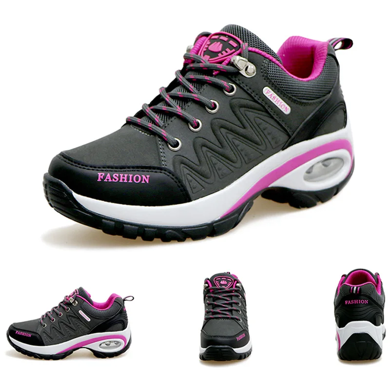 Non-slip Rubber Sole Sneakers Women High Quality Running Shoes Thick Bottom Air Cushion Women's Sport Shoes Increased Lady Femme 
Non-slip Rubber Sole Sneakers Women High Quality Running Shoes Thick Bottom Air Cushion Women's Sport Shoes Increased Lady Femme