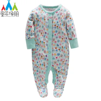 Picturesque Childhood Baby Green Collar and Multicolored Flowers Print Footies Newborn Bow Pajamas Infant Pure Cotton Clothes 1
Picturesque Childhood Baby Green Collar and Multicolored Flowers Print Footies Newborn Bow Pajamas Infant Pure Cotton Clothes 1