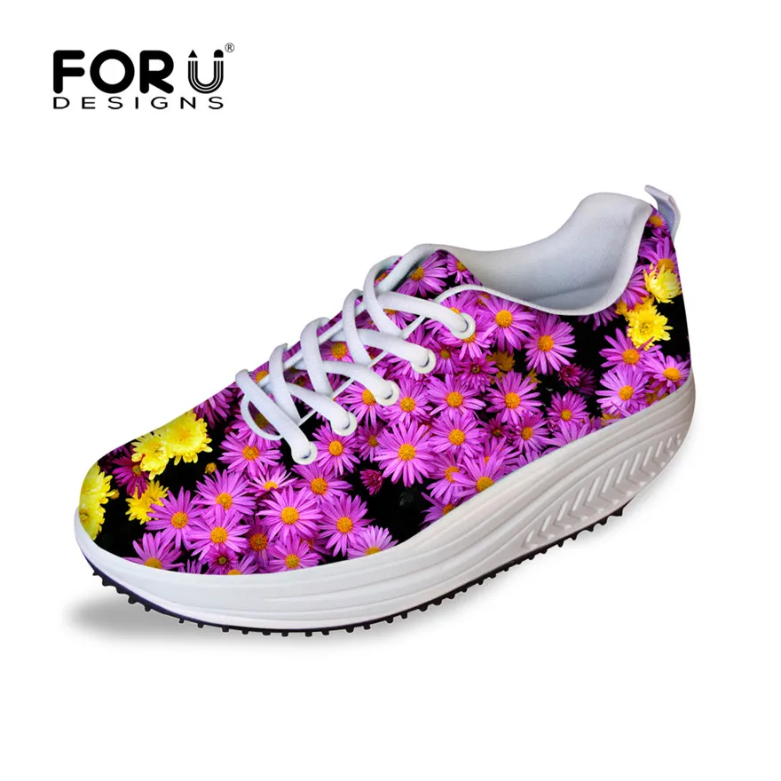 FORUDESIGNS Floral Style Women Casual Swing Shoes 3D Green Leaves Printing Slimming Shoes Flat Platform Shoes for Ladies Mujer
FORUDESIGNS Floral Style Women Casual Swing Shoes 3D Green Leaves Printing Slimming Shoes Flat Platform Shoes for Ladies Mujer