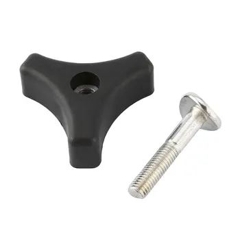 1pcs Black Plastic Triangle Handle Knob Nut Screw Bolt For Honda Lawn Mower Machine Parts Garden Tool Accessories
1pcs Black Plastic Triangle Handle Knob Nut Screw Bolt For Honda Lawn Mower Machine Parts Garden Tool Accessories