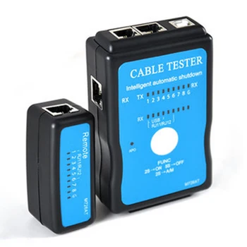 RJ45 RJ11 Cable Tester Intelligent Network Ethernet Automatic Shutdown Breakdown Test LAN USB Auto Scan Portable
RJ45 RJ11 Cable Tester Intelligent Network Ethernet Automatic Shutdown Breakdown Test LAN USB Auto Scan Portable