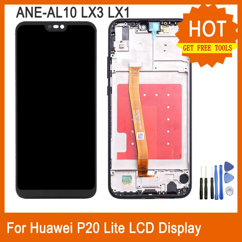 LCD For Huawei P20 Lite LCD Screen Display with Frame Touch Screen Digitizer Assembly For Huawei P20 lite Nova3e Original LCD
LCD For Huawei P20 Lite LCD Screen Display with Frame Touch Screen Digitizer Assembly For Huawei P20 lite Nova3e Original LCD