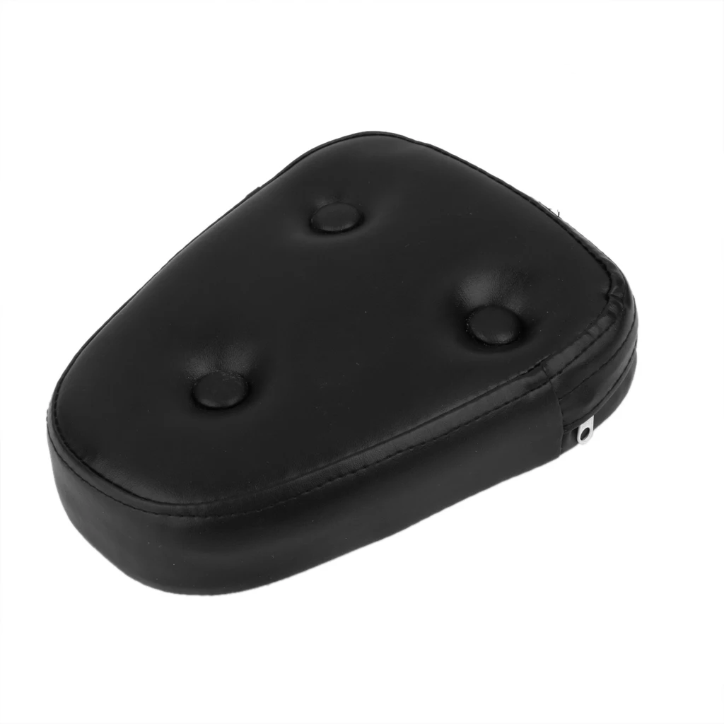 Motorcycle Black Triangle Backrest Cushion Rest Back Pad For Davison Motorcycle Black Triangle Backrest Cushion Rest Back Pad For Davison