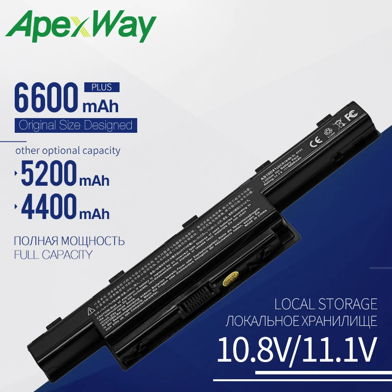 4400mAh laptop battery for Acer AS10D3E AS10D41 AS10D51 AS10D5E AS10D61 AS10D71 AS10D73 AS10D75 AS10D7E AS10D81 BT.00603.111
4400mAh laptop battery for Acer AS10D3E AS10D41 AS10D51 AS10D5E AS10D61 AS10D71 AS10D73 AS10D75 AS10D7E AS10D81 BT.00603.111