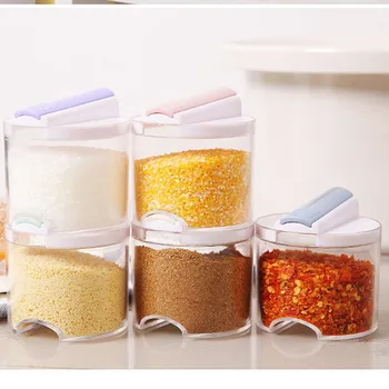 Useful Transparent Stackable Seasoning Cans Kitchen Spice Rack Condiment Bottles Pepper Shakers Box HOT-5pcs
Useful Transparent Stackable Seasoning Cans Kitchen Spice Rack Condiment Bottles Pepper Shakers Box HOT-5pcs
