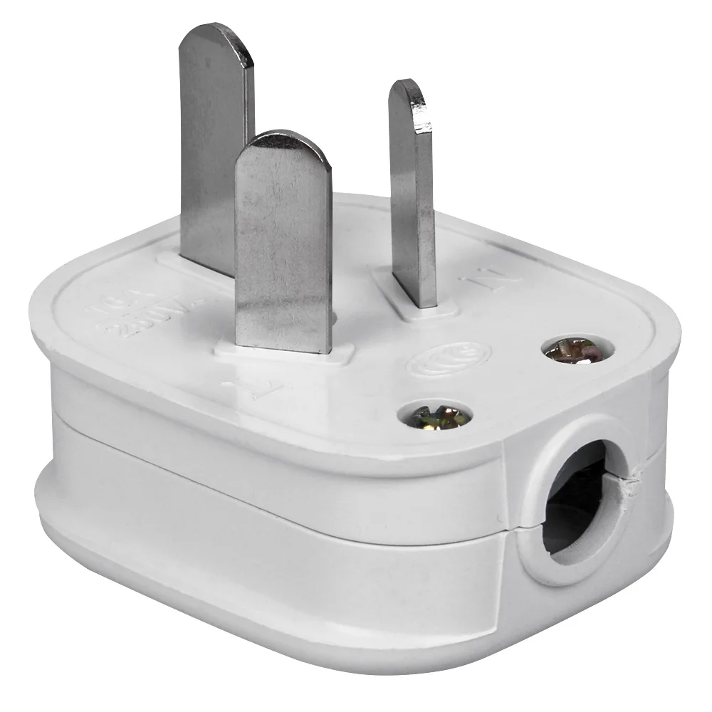 White Australia standard 16A 250V Three-pole power plug Detachable plug Assembly AU connection plug Free shipping
White Australia standard 16A 250V Three-pole power plug Detachable plug Assembly AU connection plug Free shipping