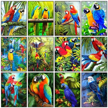 2020 New Diamond Painting Animals Full Round 5D DIY Diamond Embroidery Bird Rhinestones Mosaic Parrot Cross Stitch Home Decor
2020 New Diamond Painting Animals Full Round 5D DIY Diamond Embroidery Bird Rhinestones Mosaic Parrot Cross Stitch Home Decor