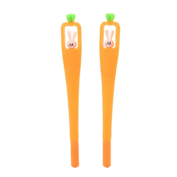 2pc Creative Rabbit Carrot Gel Pen Cartoon Rabbit Black Ink Pen Promotional Stationery Office Signing Pen School Supplies 0.5mm
2pc Creative Rabbit Carrot Gel Pen Cartoon Rabbit Black Ink Pen Promotional Stationery Office Signing Pen School Supplies 0.5mm