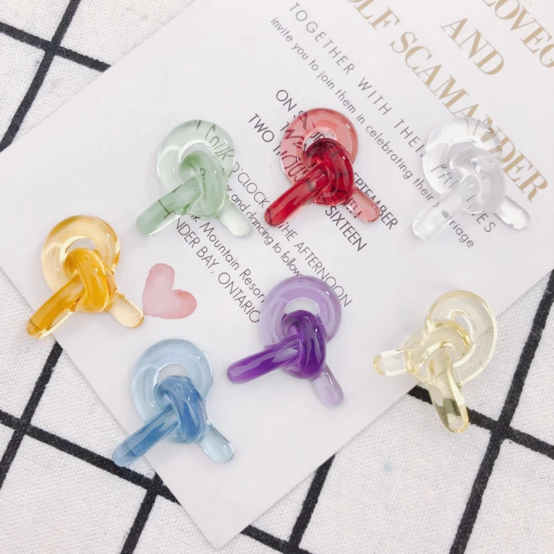 26*27mm 100Pcs crystal beads Jewelry Accessories Resin Beads Tie Knot Shape Hand MadeEarring Findings Charms DIY Beads Making
26*27mm 100Pcs crystal beads Jewelry Accessories Resin Beads Tie Knot Shape Hand MadeEarring Findings Charms DIY Beads Making