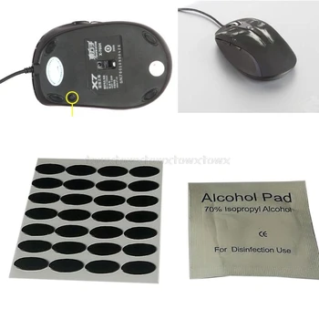 28Pcs 0.6mm 11.6x4.8mm DIY Mouse Feet Mouse Skates For A4tech X7 X-760 Mouse D10 19 Dropship
28Pcs 0.6mm 11.6x4.8mm DIY Mouse Feet Mouse Skates For A4tech X7 X-760 Mouse D10 19 Dropship