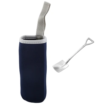1x Neoprene Cup Thermal Insulation Cup Cover Water Bottle Cover Holder(360Ml Navy Blue) & 6Pcs Stainless Steel Spoon
1x Neoprene Cup Thermal Insulation Cup Cover Water Bottle Cover Holder(360Ml Navy Blue) & 6Pcs Stainless Steel Spoon