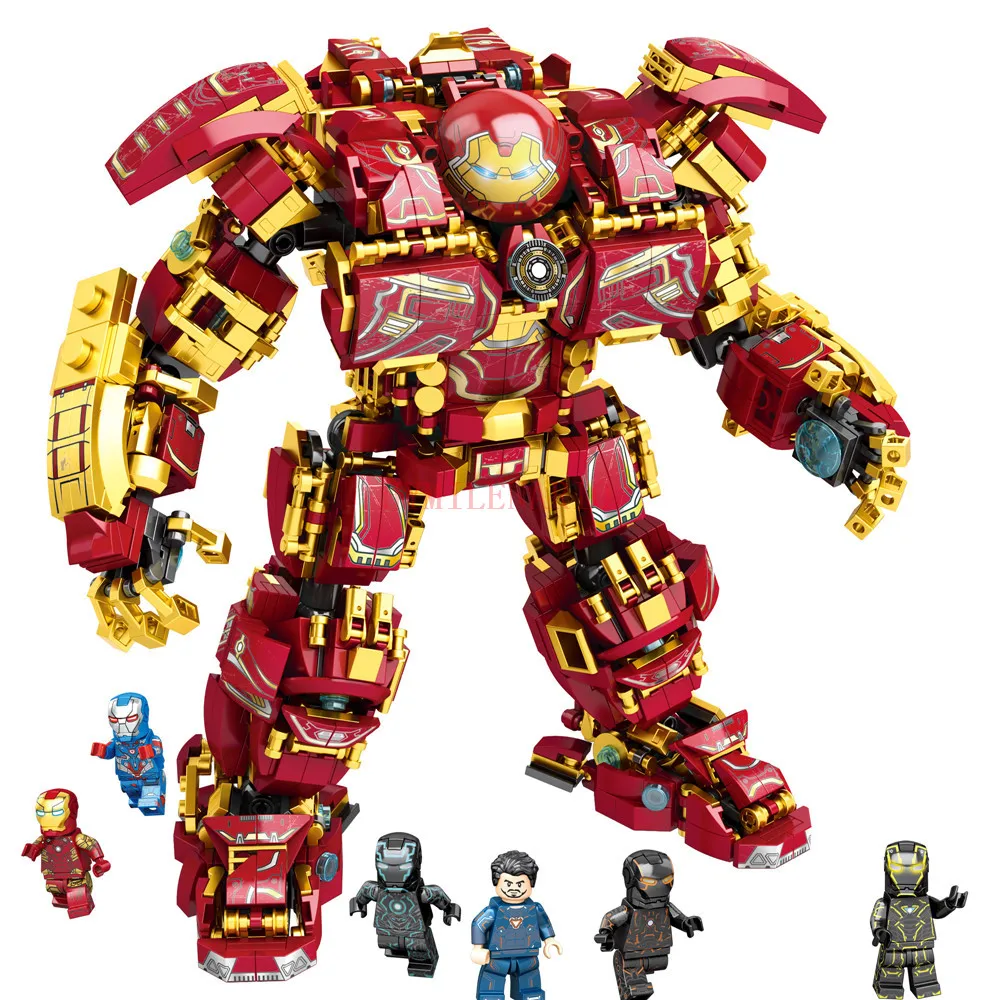 1450 PCs 2020 Marvel Avenger superhero iron man giant mechanical armor character building blocks bricks legoinglys kids toys
1450 PCs 2020 Marvel Avenger superhero iron man giant mechanical armor character building blocks bricks legoinglys kids toys