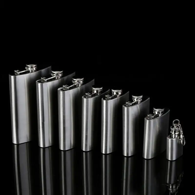 Portable Stainless Steel Hip Flask Flagon Whiskey Wine Pot Leather Cover Bottle + Funnel Travel Tour Drinkware Wine Cup
Portable Stainless Steel Hip Flask Flagon Whiskey Wine Pot Leather Cover Bottle + Funnel Travel Tour Drinkware Wine Cup